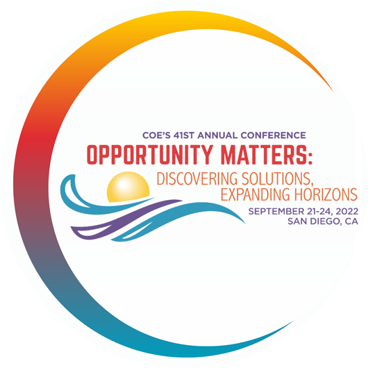 COE's 41st Annual Conference - Opportunity Matters: Discovering Solutions